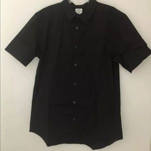 Voyager Men's Black Flyer Short Sleeve Shirt XL